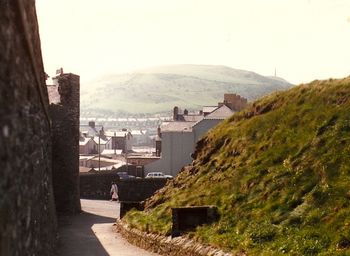 ..past Aberystwyth Castle....

