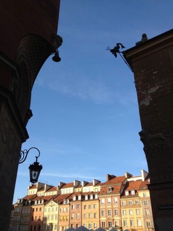 Another square in Old Town Warsaw, September 9, 2012.
