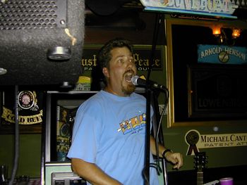 Greg hitting the high note!
