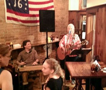 Barry and Cindy Legge workin' the job.  March 2014.
