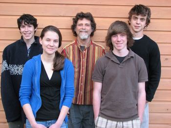 Andrew Horning, Hannah Maguire, Barry, Lyle Somers, and Jacob Goldstone

