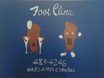 Happy Foot Sad Foot (30"x40" acrylic on wood panel)
