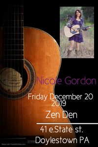 Nicole Gordon -Live at Zen Den