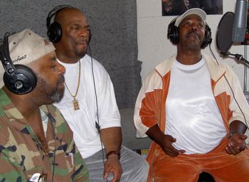 SPANK- L: Raisin Cain, Ctr: Reggie Rowson, R: Bernard Taylor
