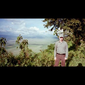 J.M. in Tanzania - Hanging around Ngorongoro Crater
