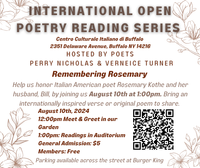 Perry and Verneice Turner Host International Poetry Reading