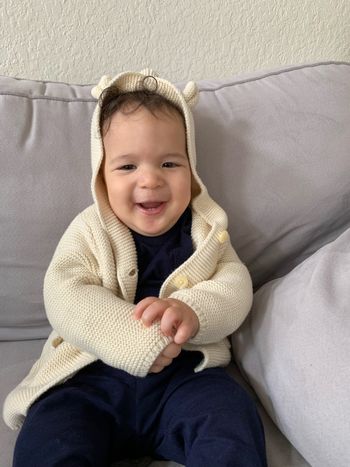 Rona 11/21 with first two teeth
