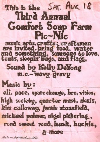 comfort soap farm festival comox 1973
