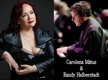 Carolena and Randy, our jazz version of the "Dynamic Duo." :O)
