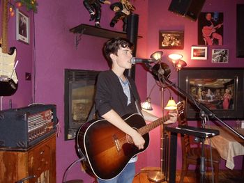 Joe playing at Iguanas
