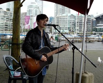 Joe at Granville Island 2011

