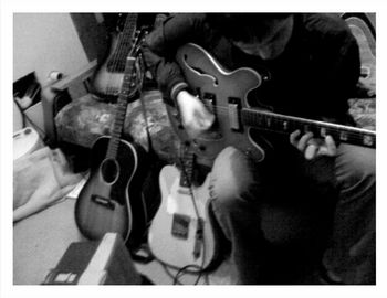 Joel and Guitars
