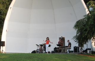 at Warren Beach Bandshell, Warren RI
