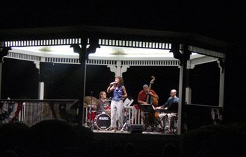 at Dennis gazebo, Cape Cod
