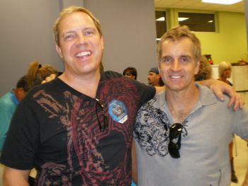 Jason Scheff of Chicago and Rob
