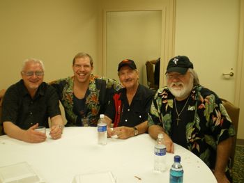 TCB Elvis Band Bassist Jerry Scheff Guitarist James Burton Drummer Ronnie Tutt
