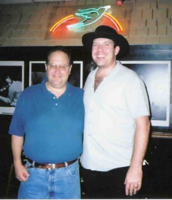 Steve Seskin and Rob at Bluebird Cafe in Nashville
