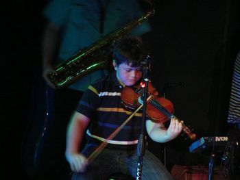 Michael Parkin playing the viola, and he's only 12!
