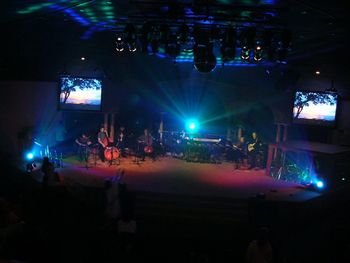 We were enveloped in the Presence of the Lord! Amazing Presence!
