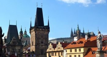 PRAGUE spires
