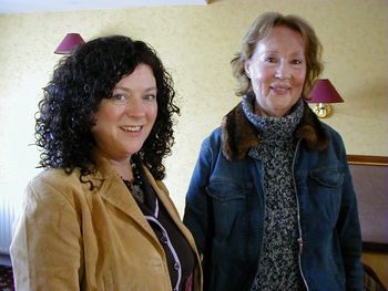 Fil with Joan O'Hara
