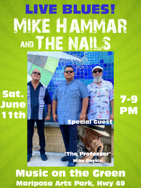 Music on The Green - Mike Hammar and The Nails with "The Professor" Mike Boykin
