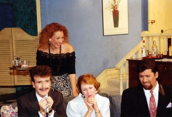 Manolo Costazuela in The Odd Couple Female Version November, 1991
