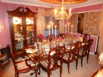 The Titanic Table - had the exact first class 11 course dinner menu that was served the night the ship sank recreated.
