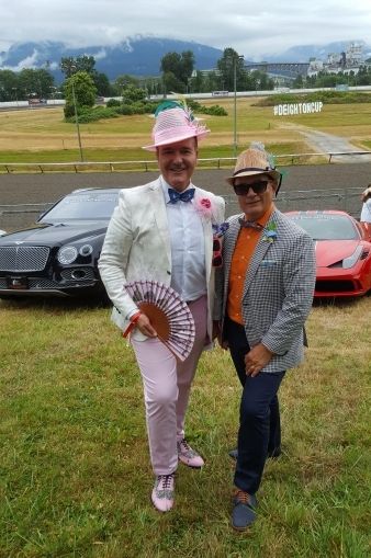 Randall MacDonald & Darcy Kaser at the Deighton Cup July 22, 2017
