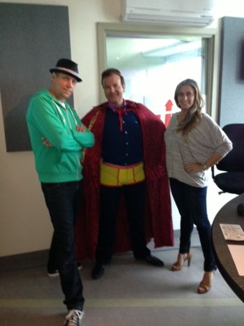 Randall, International Man of Mystery on UP 99.3 with Jason & Kari
