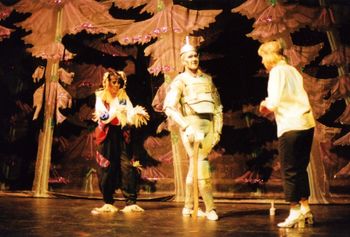 The Tin Man in The Wiz June, 2001
