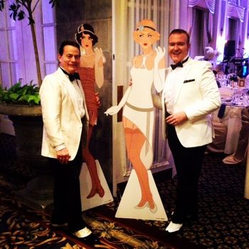 Gatsby Gala New Year's Eve at the Fairmont Hotel Macdonald December 31, 2015
