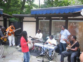 At George Benson's BBQ & Pool Party + Mel Davis, Victor Jones & Ronnie Jordan
