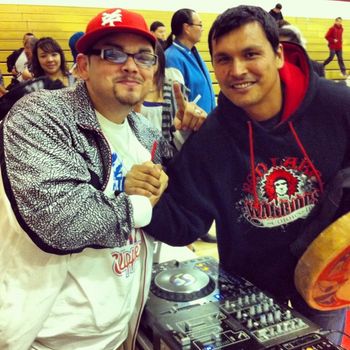 adam beach and I #redlake
