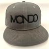 MONDO Snapback hat - Gry/blk