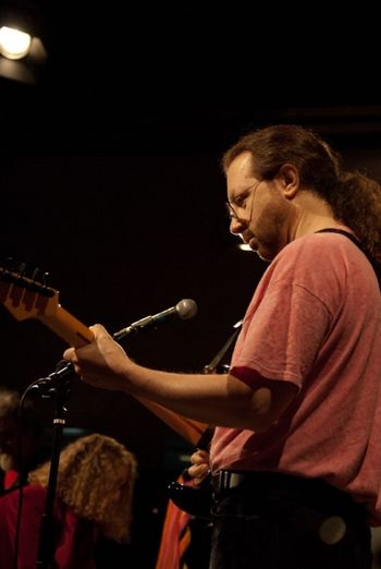 Billy Carl Mancini with Bird Mancini appearing on BNN-TV "Transmission Hour", Summer 2011. -photo courtesy BNN-TV
