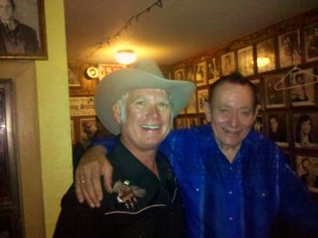 Flaco Jimenez of The Texas Tornados and Wayne
