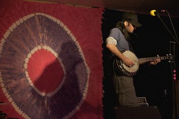 yup, another pic of me playing the banjo
