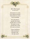 Inspirational Poem "He's The Coach"