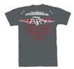 Hot Rod Band T-shirt/Grey-BACK  (SOLD OUT)