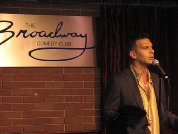 Hosting at Broadway Comedy Club - June 13, 2007
