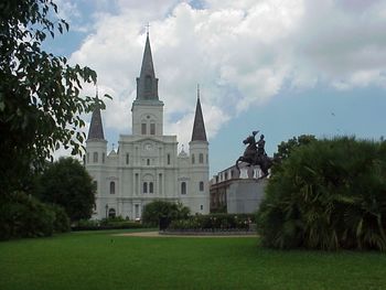 St. Louis Cathedral - our last recording site
