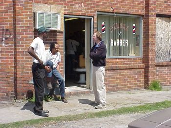 Nelson Street Blues at the Deluxe Barbershop in Greenville, MS
