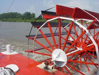 Island Queen and Mississippi River, Memphis
