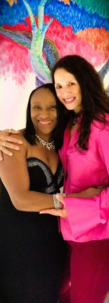 Artist/Producer, STEFANA, w/ Stunning Songstress/Producer, CONNIE ROUSE, at Their 'Music 4 The Soul' Concert!
