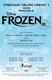 Streetlight Theatre Company’s Youth Production of Disney’s FROZEN JR.