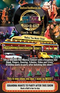 RELIVE the Music 50s & 60s Show