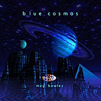 Blue Cosmos by Meg Bowles