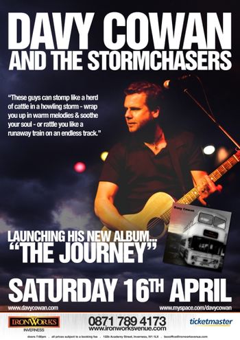 Ironworks albun launch poster 16/04/11
