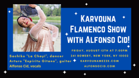 Karvouna Flamenco Show with Alfonso Cid!